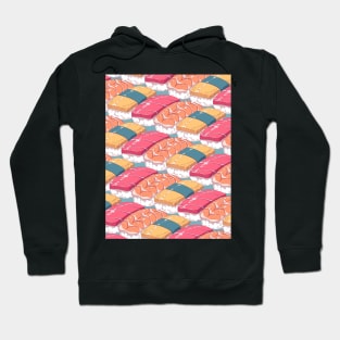 The delecious asian sushi pattern Hoodie